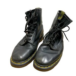 SOLD Authentic vintage black leather doc martens
